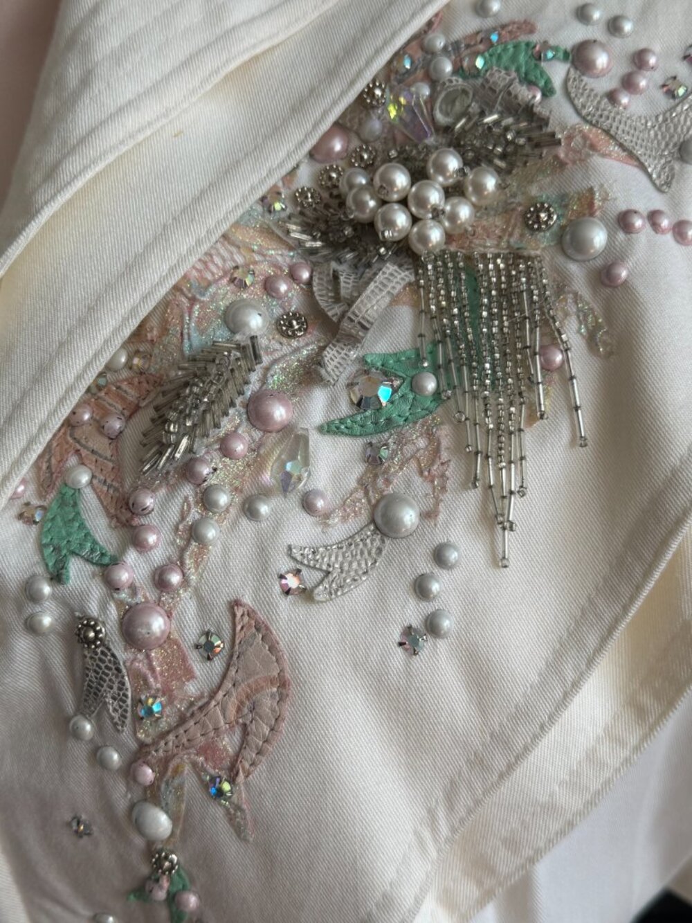 Vintage IIF 80's beaded dress - Picture 3 of 16